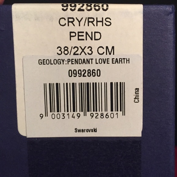 Swarovski  “Geology: Love Earth” necklace - Picture 4 of 5